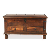 Takat Metal Jali Natural Indian Thacket Coffee Trunk